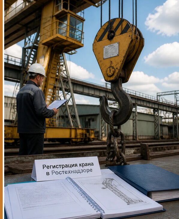 Регистрация крана в Ростехнадзоре в Лысьве от 15386 р. | Авеста ОТиПБ