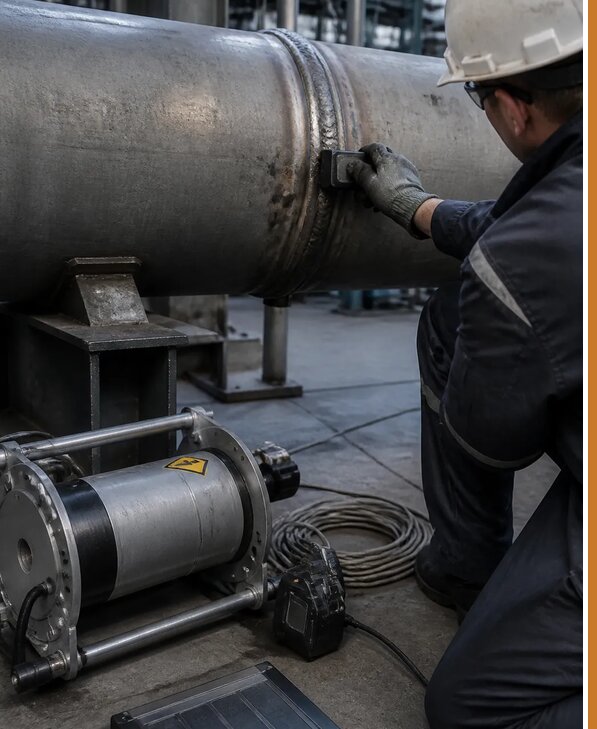 Радиографический контроль сварных соединений и оборудования в Лысьве